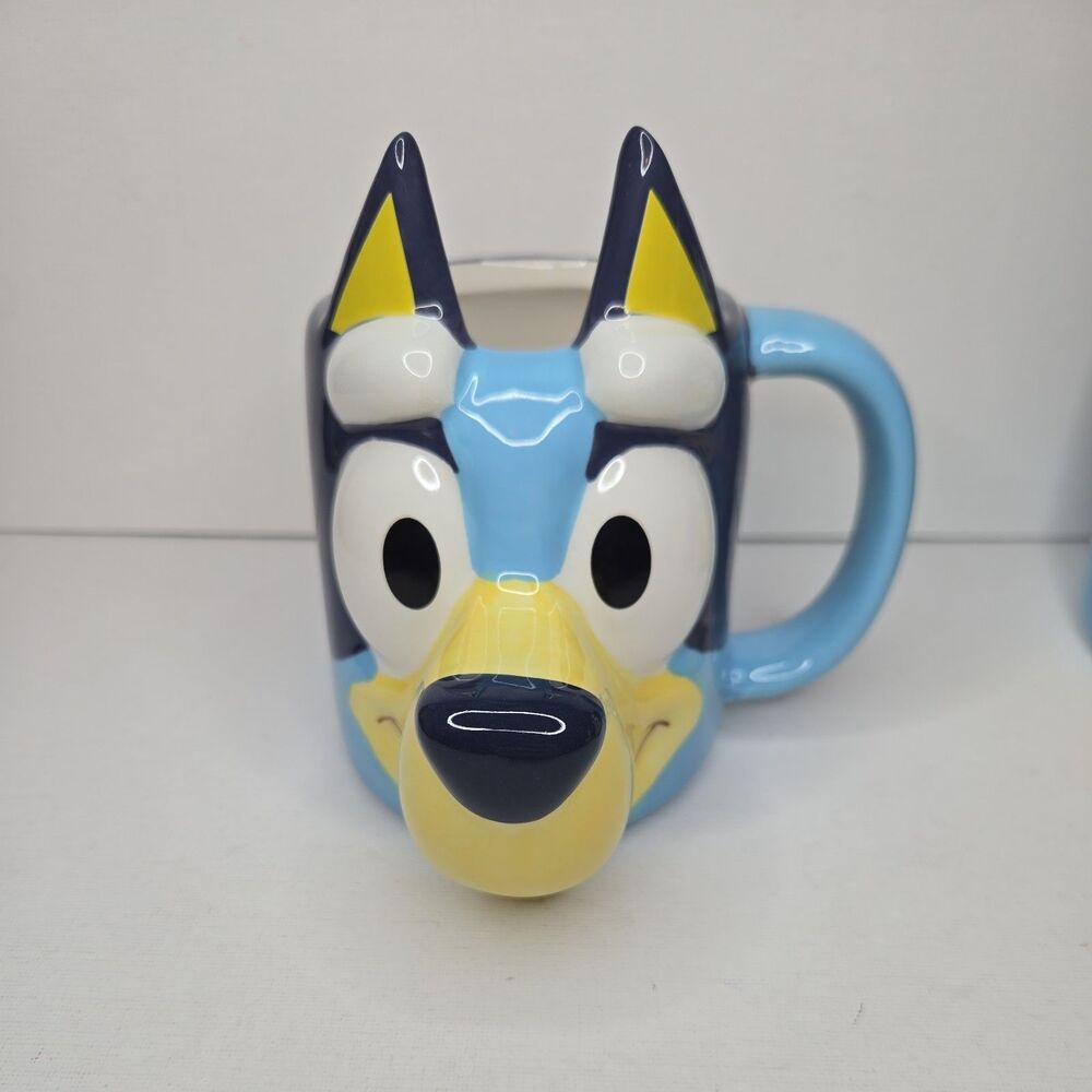 NWT Zak! Designs Disney Bluey Sculpted 15 Oz Mug